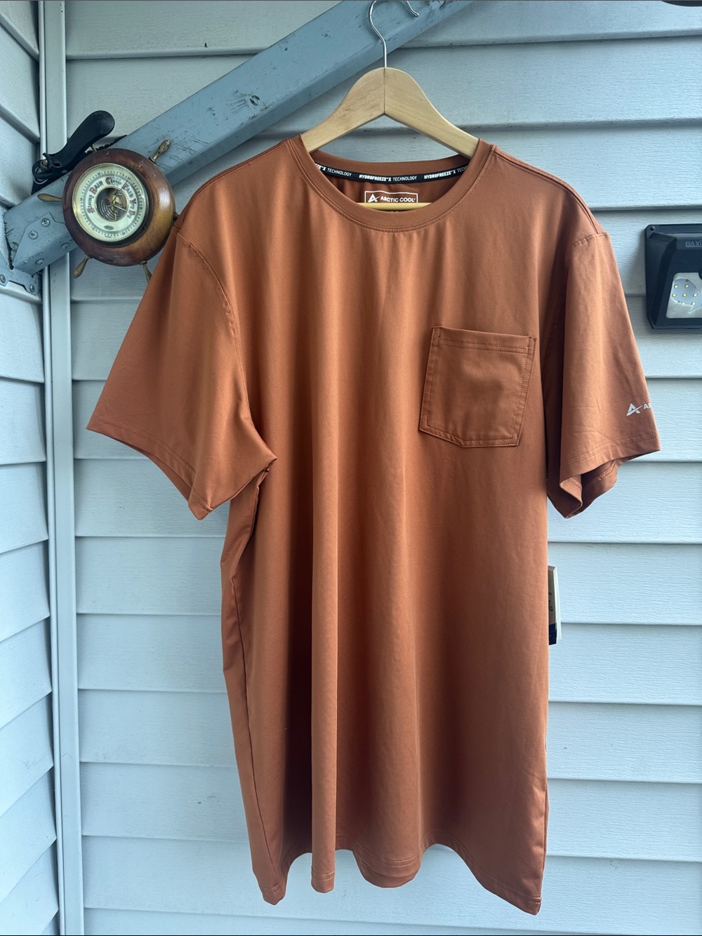Men's Short Sleeve Pocket Tee - Copper by Arctic Cool